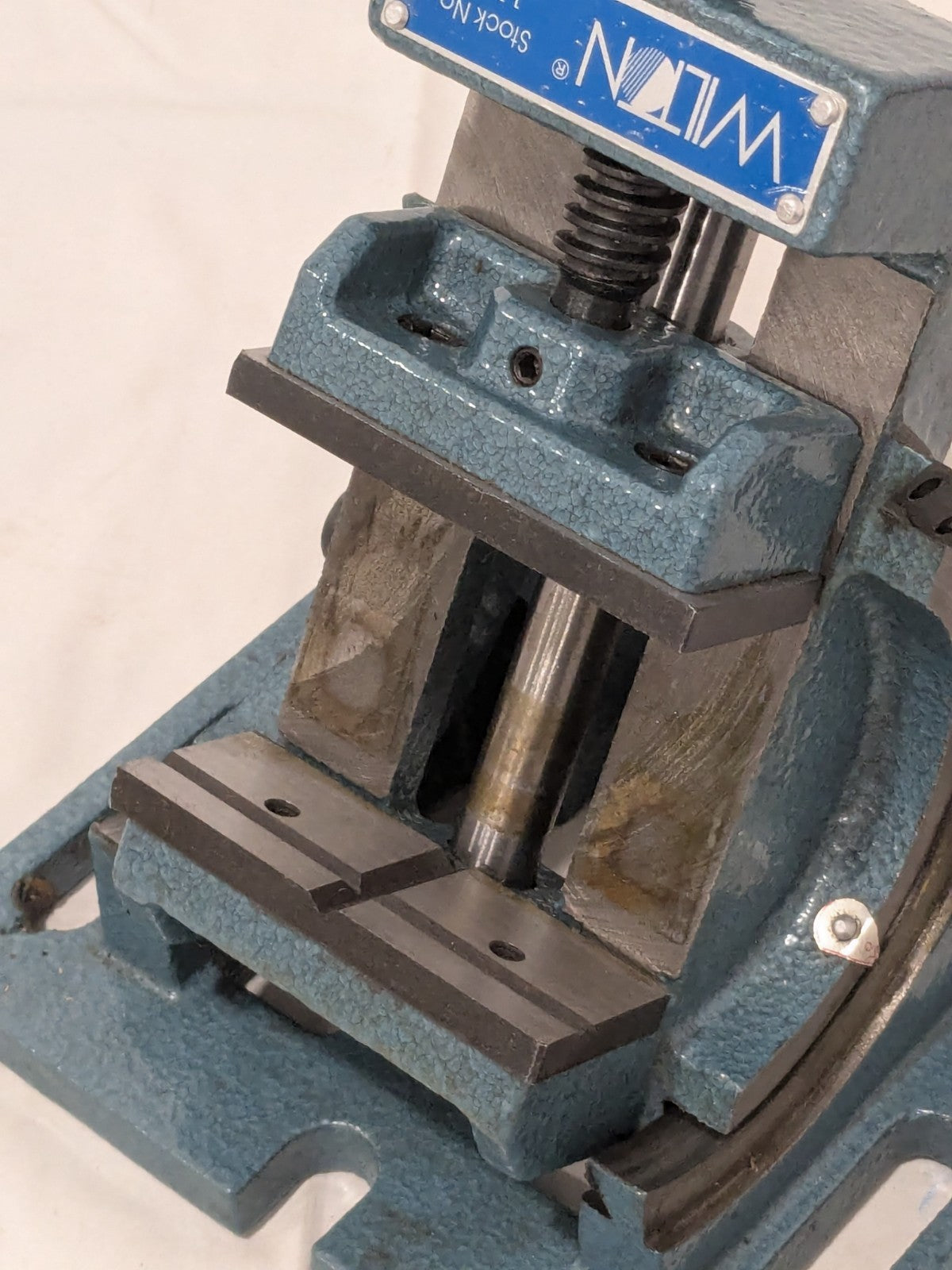 Wilton Angle Drill Press Vise: 3" Jaw Width, 3" Jaw Opening 11753