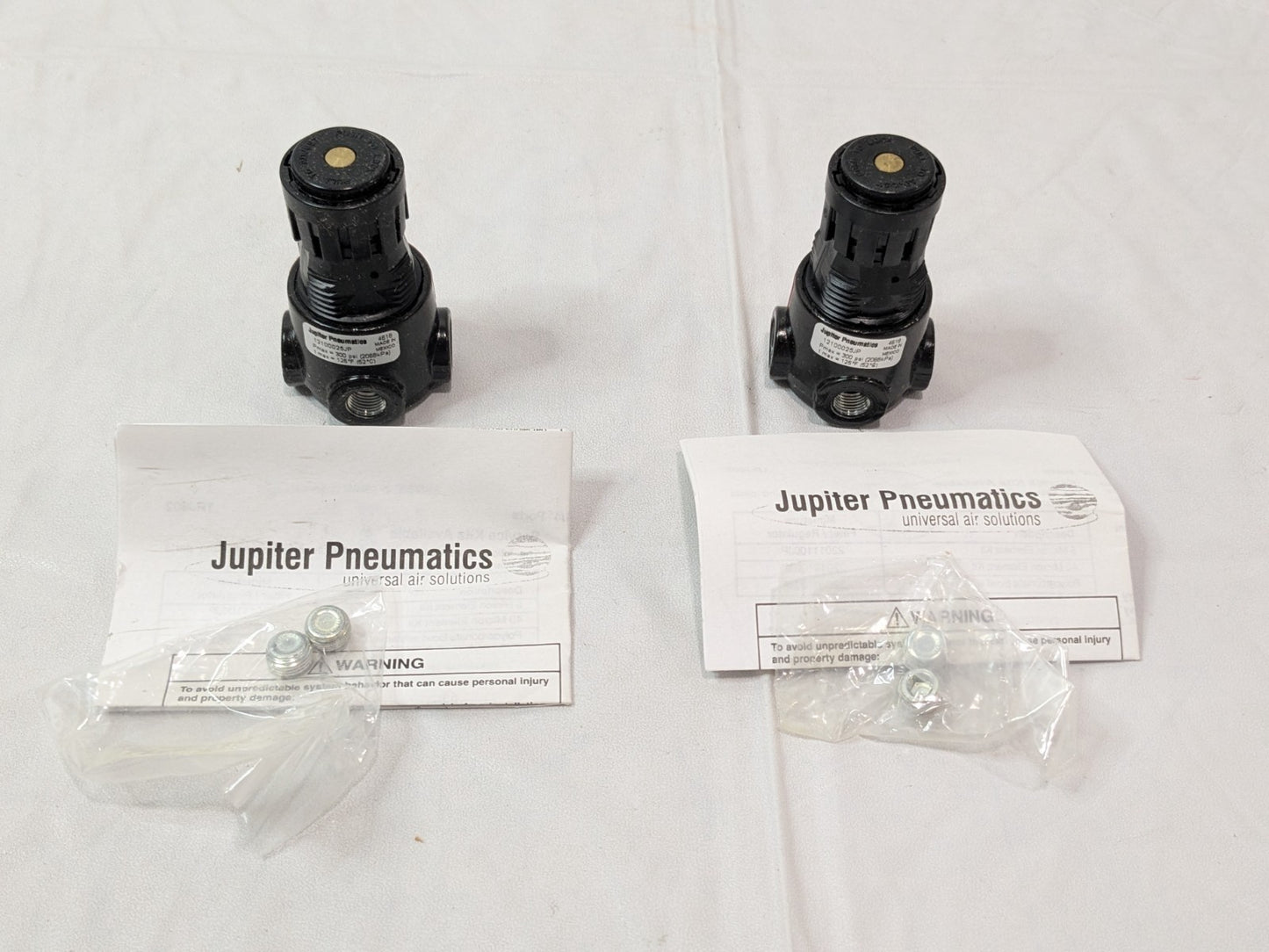 Jupiter Pneumatics Miniature Regulator 1/4" 5-125PSI NO GAUGE 12100025JP