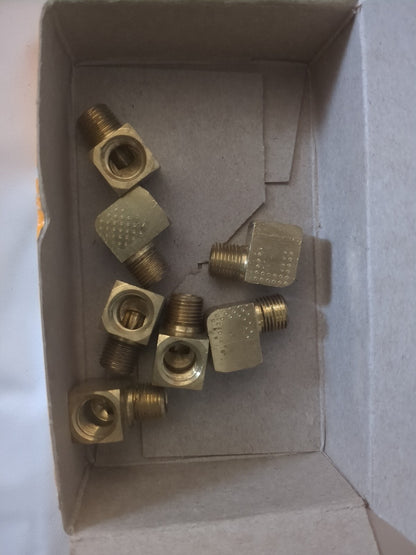 Industrial Pipe 7pc 90 ° Street Elbow: 1/8 Female Thread MNPTFxFNPTF 2202P-2-2