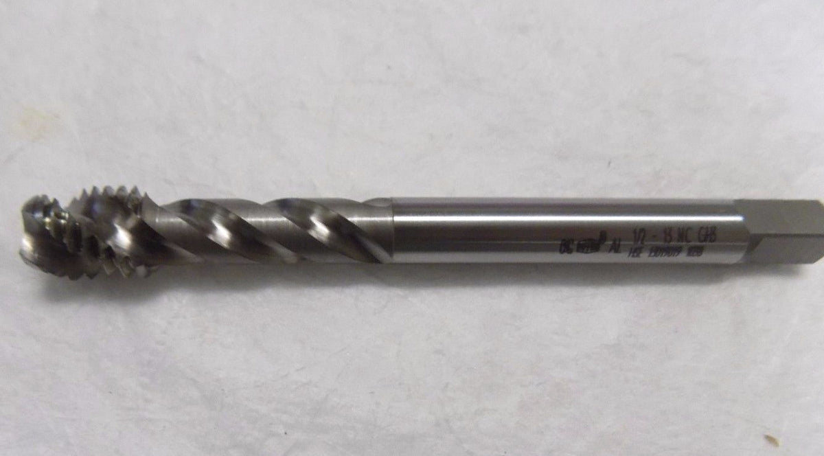 Hy-Pro Spiral Point Tap 1/2" RH 13 Pitch HSS Nitride Finish QTY 2  1301901903