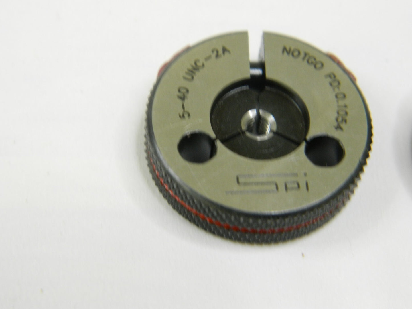 SPI Threaded Ring Gage: #5-40 Thread, Class 2A, Go &amp; No Go 23-131-6