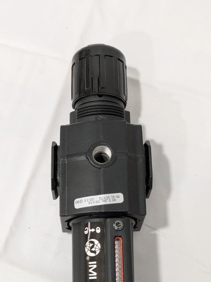 NORGREN FRL Combination Unit: 3/8 NPT, Intermediate B73G-3AK-QD1-RMG