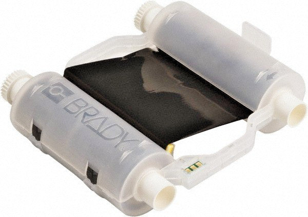 Brady Ribbon Cartridge 4.33" W 200' L Black Resin 118094