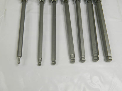 SK Hex Bit Socket Set: 3/8" Drive, 7 Pc, 3 to 10 mm Hex 19748 INCOMPLETE