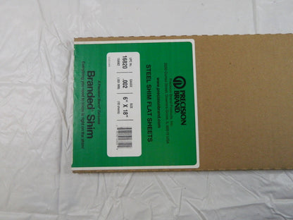 Shim Stock: 0.002'' Thick, 18'' Long, 10pk , 1008/1010 Low C