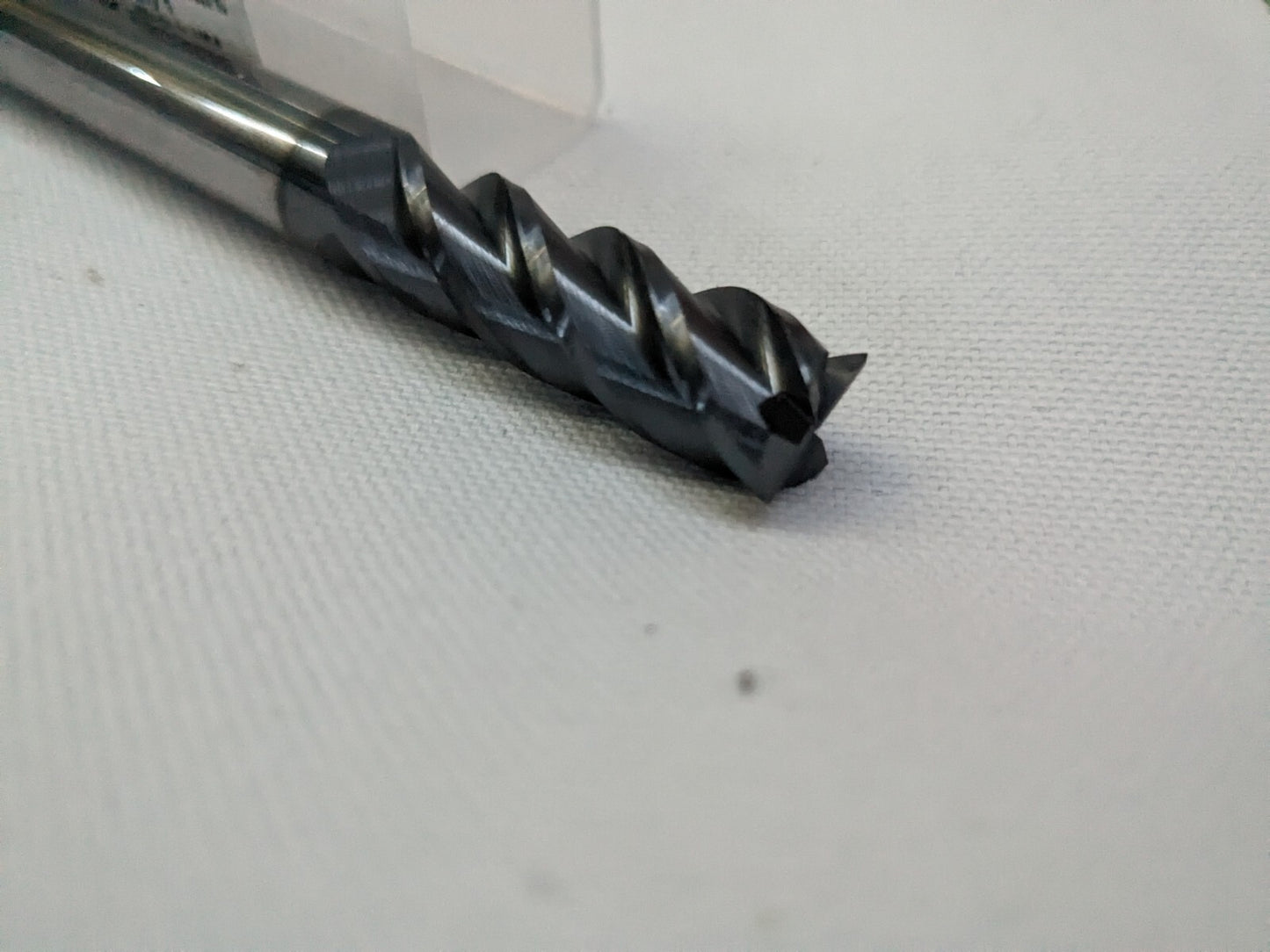 ACCUPRO Corner Radius End Mill: 1/2" Dia 4fl carbide 12183736