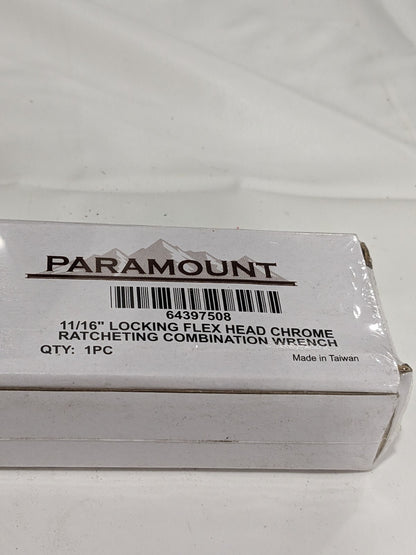 Paramount 11/16" 12 Point Flexhead Combination Wrench 7-1/2" OAL PAR - BLF11/16