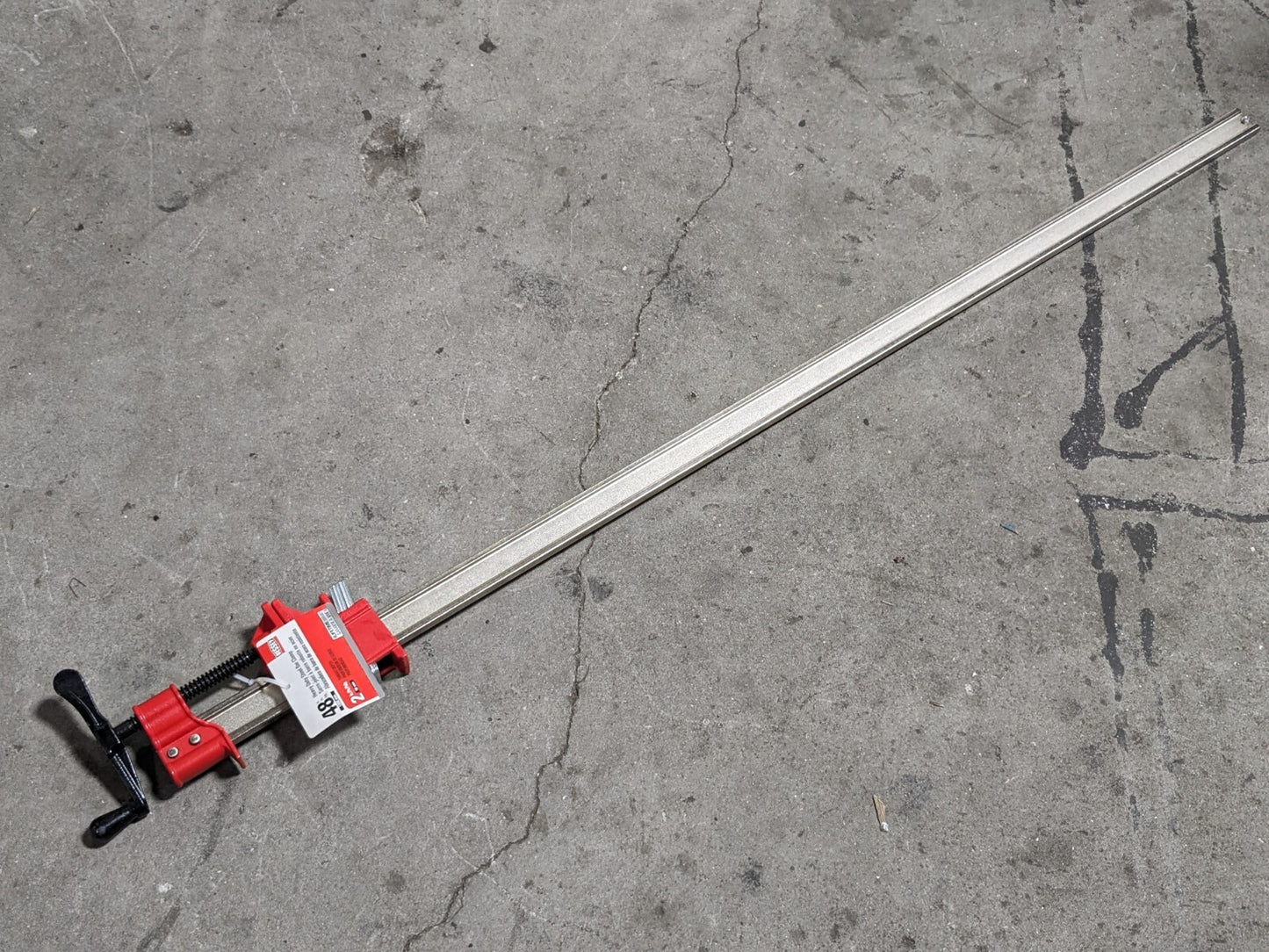 Bessey 48" Heavy Duty Steel I-Beam Bar Clamp IBEAM48