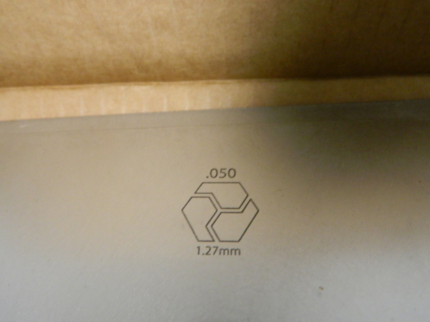 Maudlin Slotted Shim Stock 8"Long x 8" Wide x 0.05" Thick Qty 10