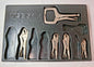 IRWIN Alloy Steel Locking Pliers C-Clamp Set QTY 5 PC (INCOMPLETE) 1078TRAY