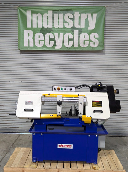 VECTRAX 9x16" Horizontal Bandsaw 110V  1.5HP  Variable Speed  *Shipping Damage*