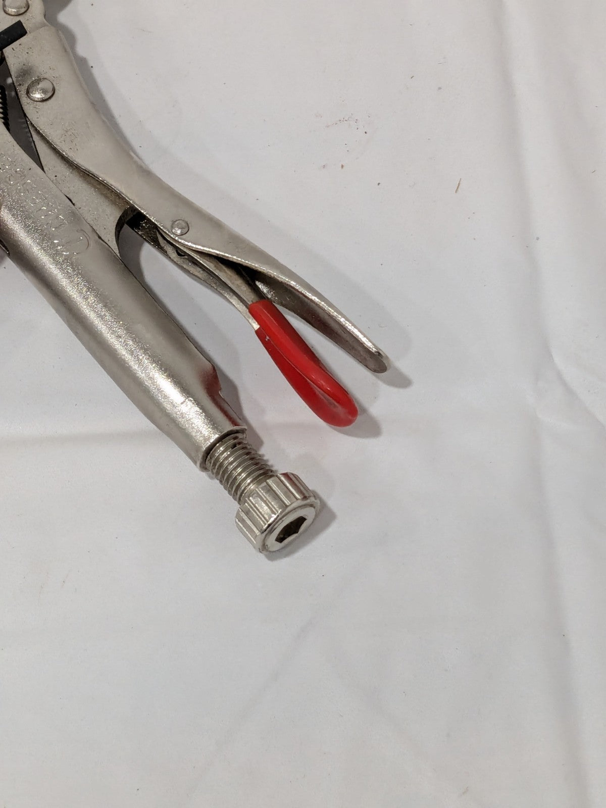 CRESCENT Locking Plier: 9.5'' Jaw Capacity, C-Clamp Jaw C18CCSN