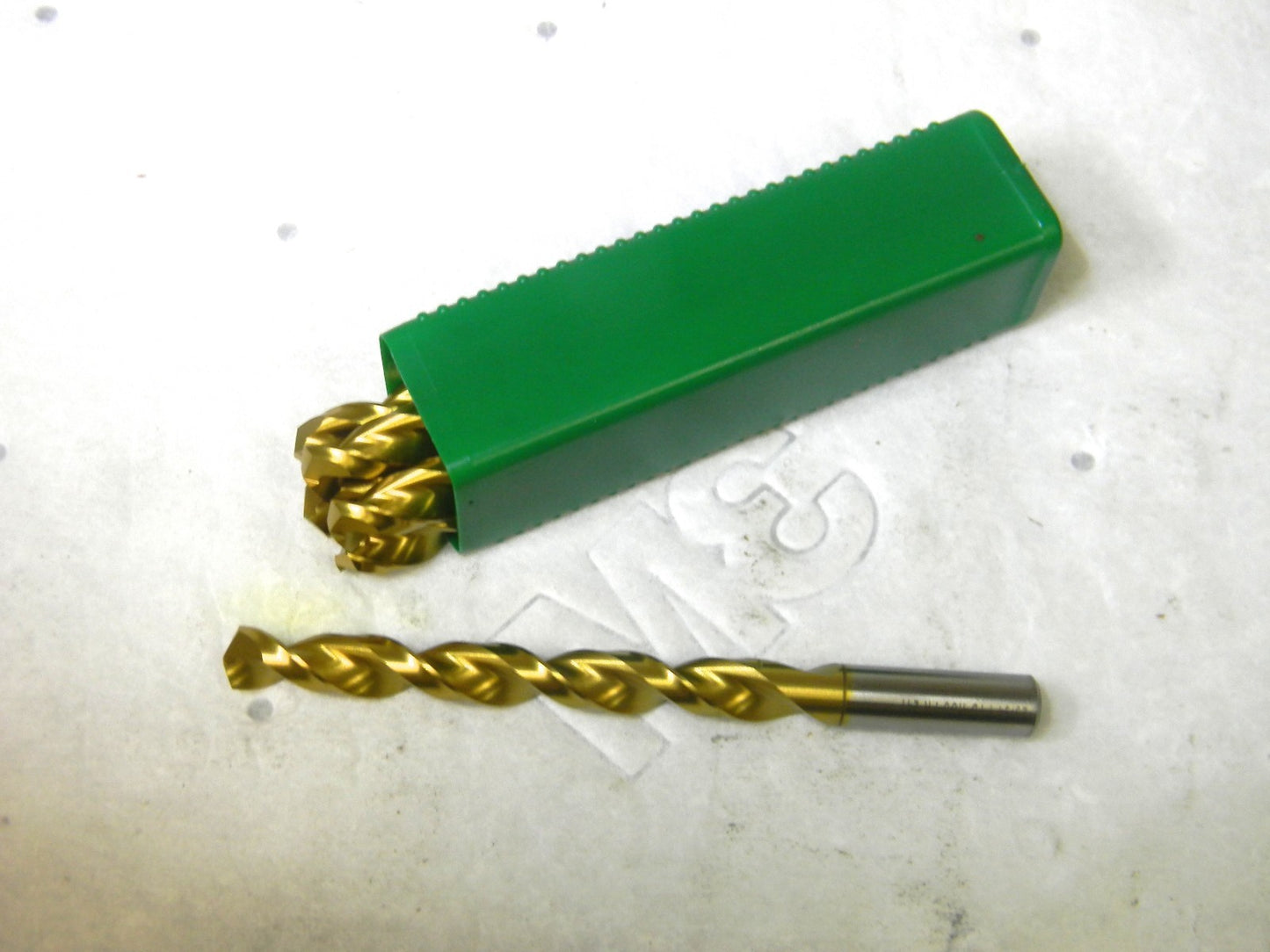 Precision Twist Drill Parabolic Flute Jobber Drill 29/64 TiN 5-5/8L Qty6 08179