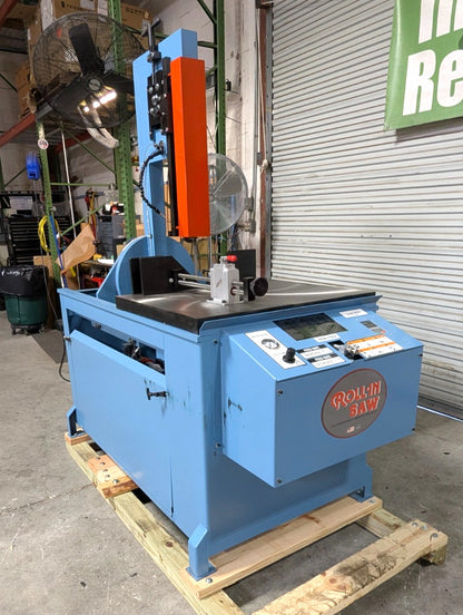 ROLL-IN SAW Vertical Bandsaw Variable Speed  Auto-Feed 220V 3PH *Scratch & Dent*