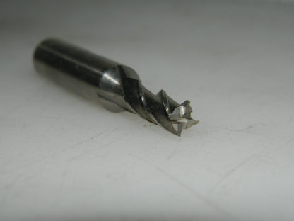Precision End Mill HSS 4FL 1/4" x 3/8" x 5/8" x 2-1/4" QTY 3