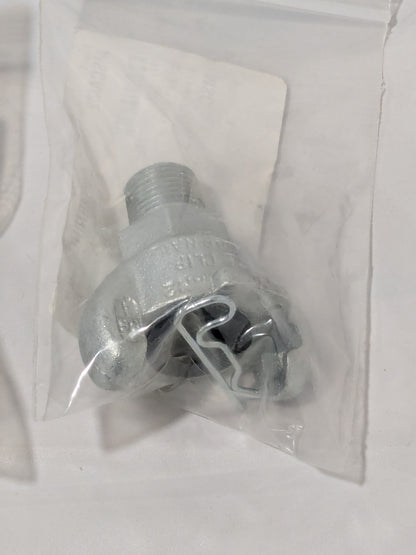 Dixon 1/2" NPT, Universal Hose Coupling with Male NPT Ends 5 PCS MSCAM2