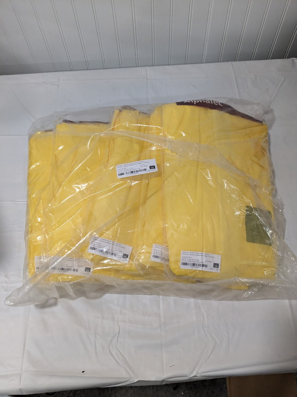 ANSELL Non-Disposable Chemical-Resistant Coveralls: Sz 2XL Qty 5 YY23-B92-111-06