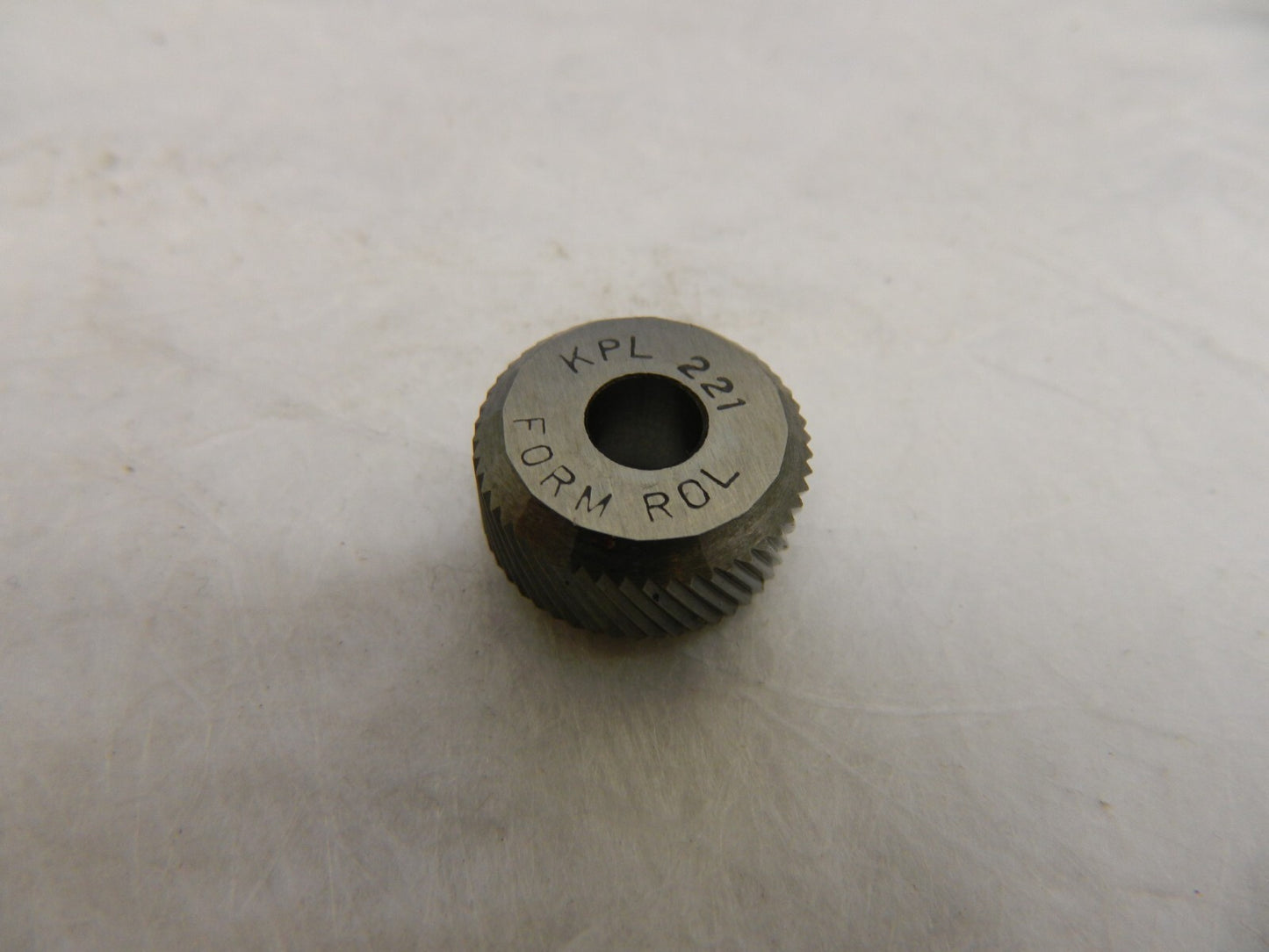 3/4 Diam, 90° Tooth Angle qty2 HSS LH Diagonal Knurl wheel KPL-221