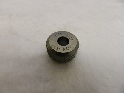 3/4 Diam, 90° Tooth Angle qty2 HSS LH Diagonal Knurl wheel KPL-221