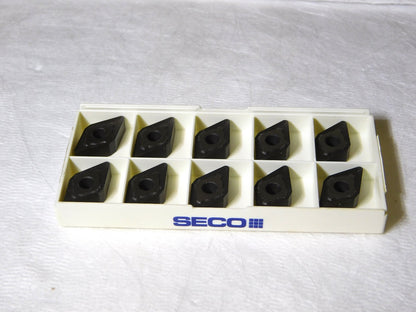 Seco Carbide Turning Inserts DNMG150612-MR6 Grade-TP2500 39550 Box of 10