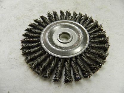 Weiler Knotted Steel Wheel Brush   QTY 5 STBA-432