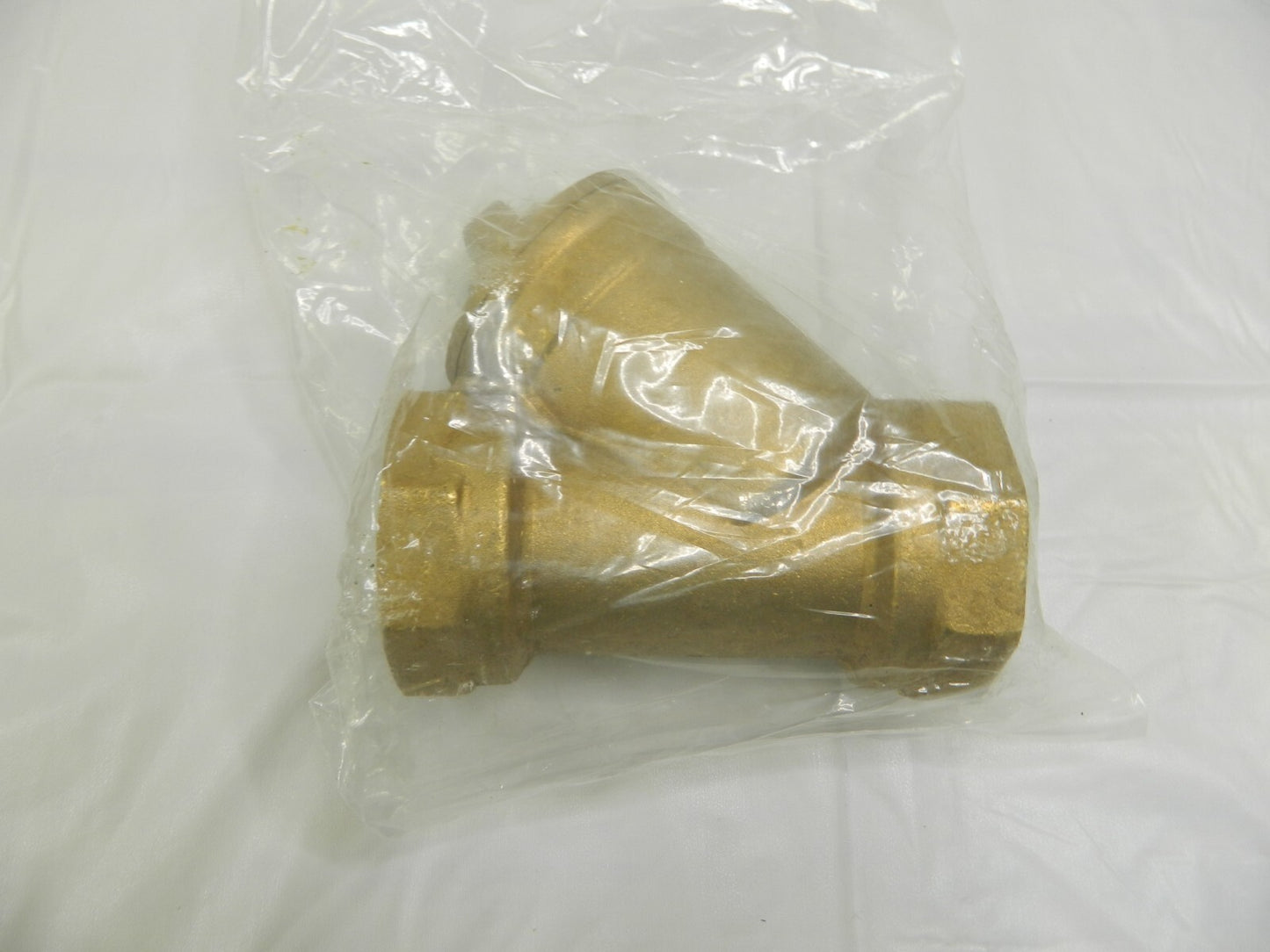 2 Pipe, Female NPT Ends, Forged Brass Y-Strainer 600 psi WOG Rating 61791505
