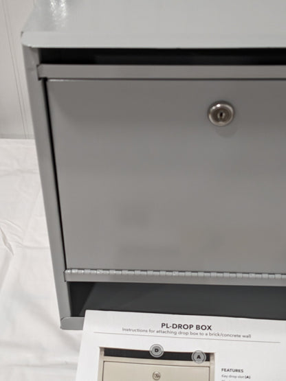 PLATT & LABONIA Key Control: Drop-Off Box, Gray PL-DROPBOX