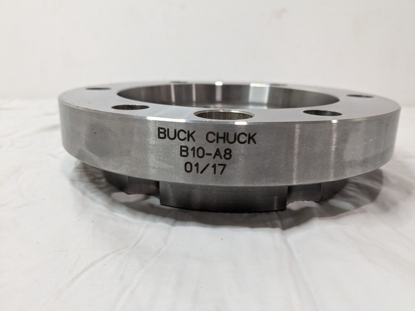 Buck Chuck Adapter Back Plate for 10"Diam Self Centering Lathe Chuck B10-A8