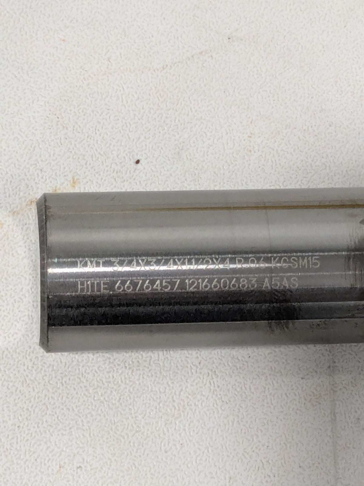 Kennametal Corner Radius End Mill: 3/4" Dia, 1-1/2" LOC, 4 FL 6676457