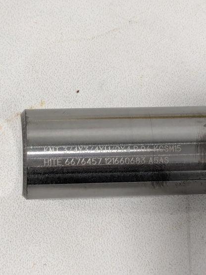 Kennametal Corner Radius End Mill: 3/4" Dia, 1-1/2" LOC, 4 FL 6676457