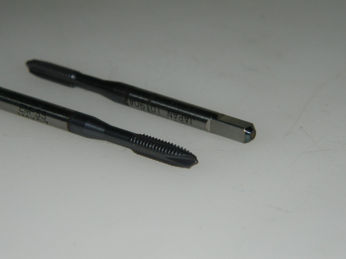 Widia Spiral Point Taps 2 Pack M4x0.70 Metric Coarse 3FL D4 TiCN Finish 4131516