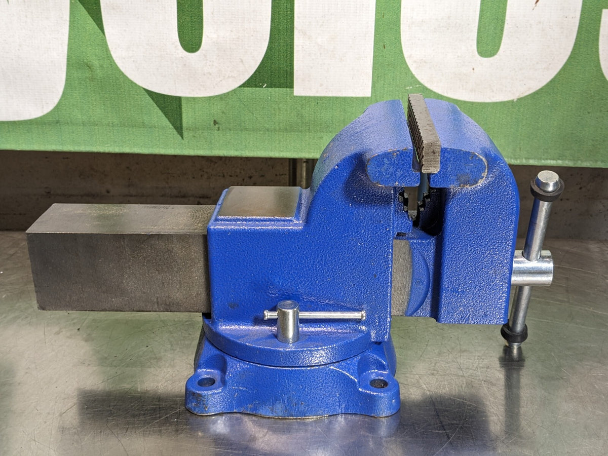Gibraltar Bench Vise w/ Swivel Base 6" Jaw Width 6" Opening Capacity DAMAGED