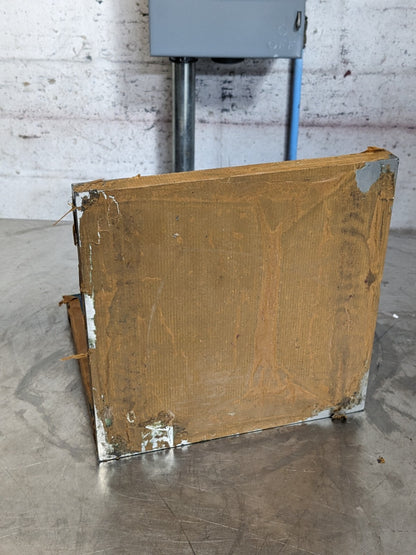 Double Web Angle Plate 10" x 10" x 10" Cast Iron Machined