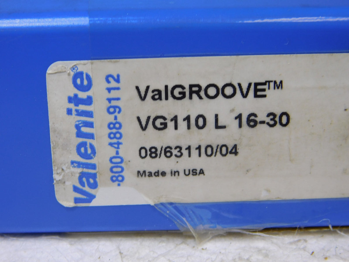 Valenite Grooving Turning Toolholder LH .118 -.130 1 Shank Dia 5 OAL 58396