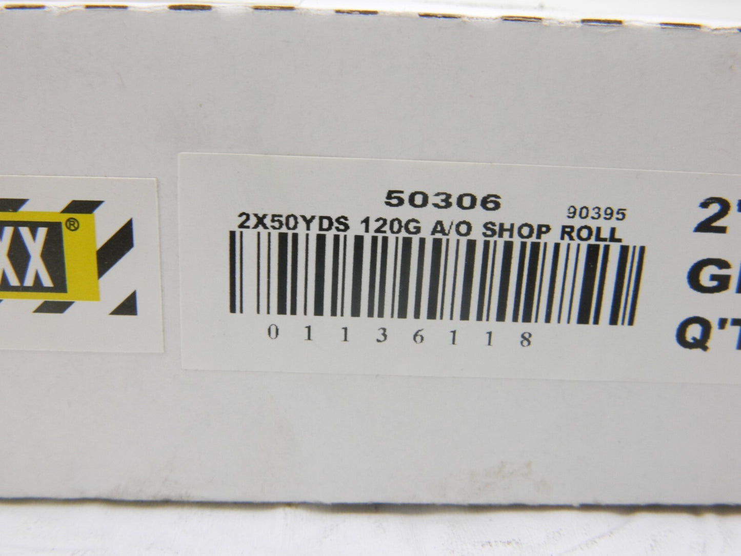 TRU-MAXX 2" x 50 Yd 120 Grit Aluminum Oxide Shop Roll 50306