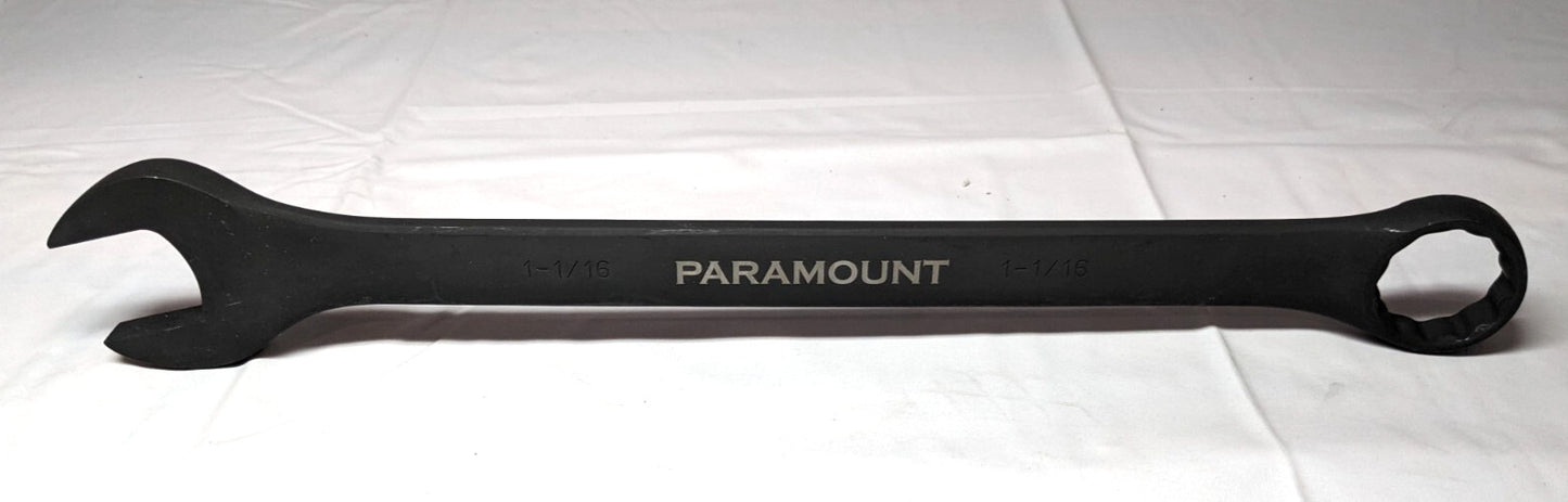 Paramount 1-1/16" Combination Wrench 12 Point Black Oxide  *QTY 3*  022-1-116-BF