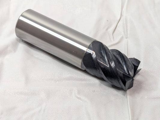Niagara Cutter Carbide Square End Mill AlTiN 1x1x1-1/4x4 5FL N62026 17003624