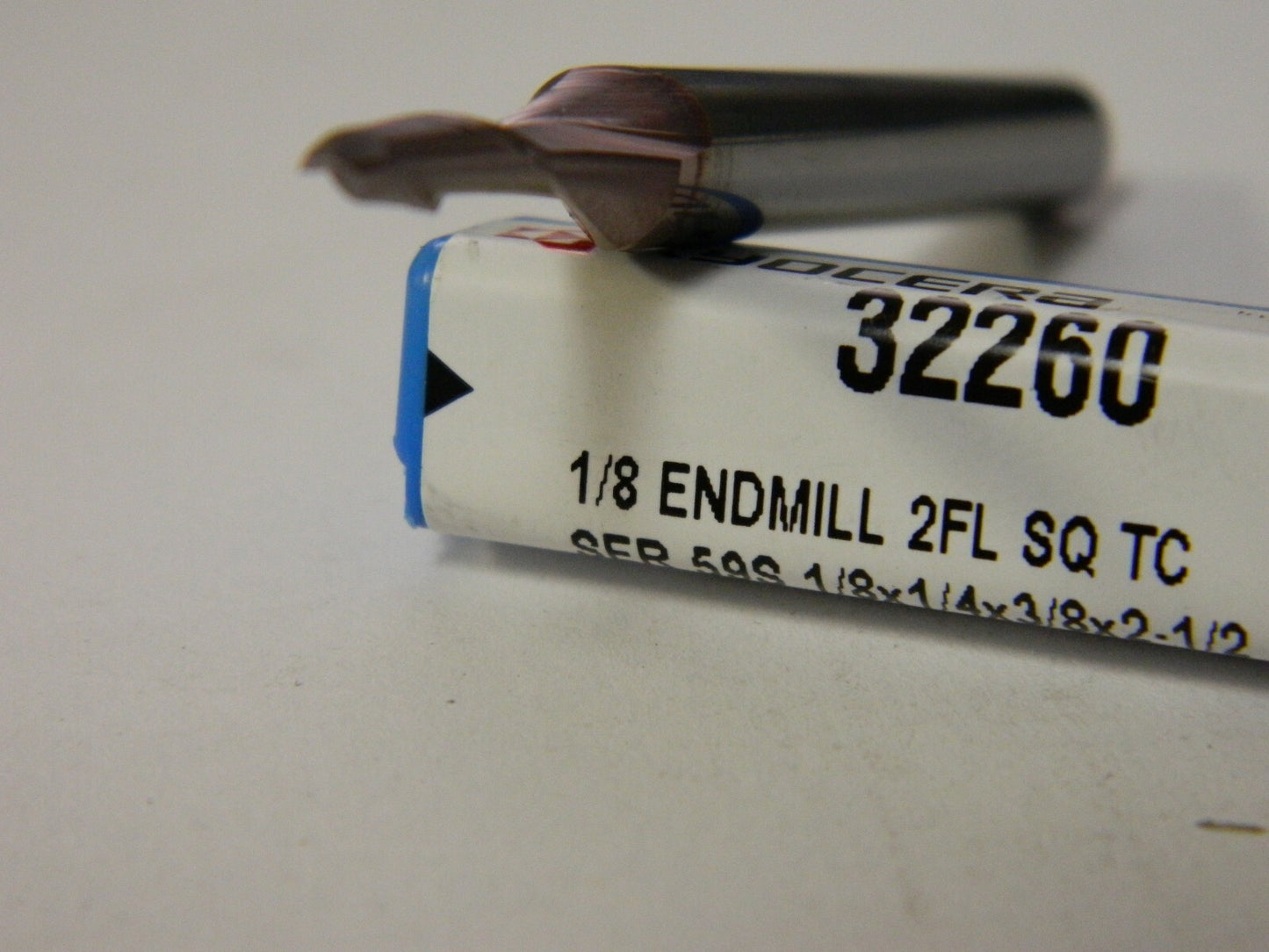 SGS  3/8" LOC 2-1/2" OAL 2 Fl Carbide Square End Mill 32260
