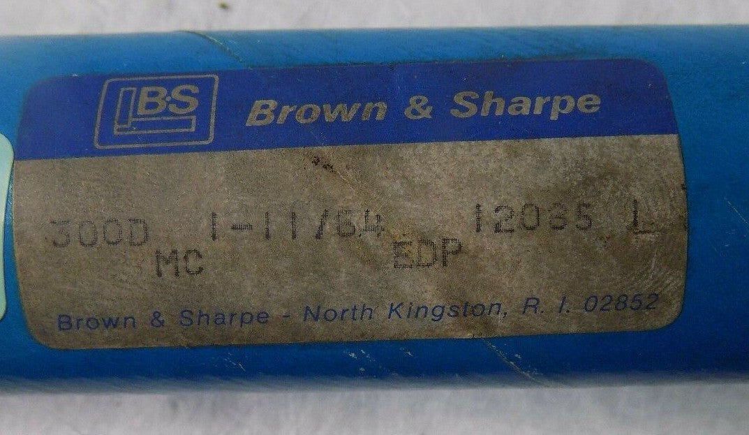 Brown &amp; Sharpe Straight Shank Twist Drill 1-11/64" 118º 2FL HSS 0146111