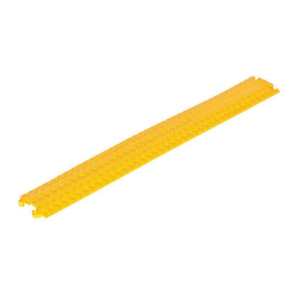 Vestil 40" Long x 5-1/2" Wide x 3/4" High, Rubber Ramp Cable Guard MRHR-39-YL