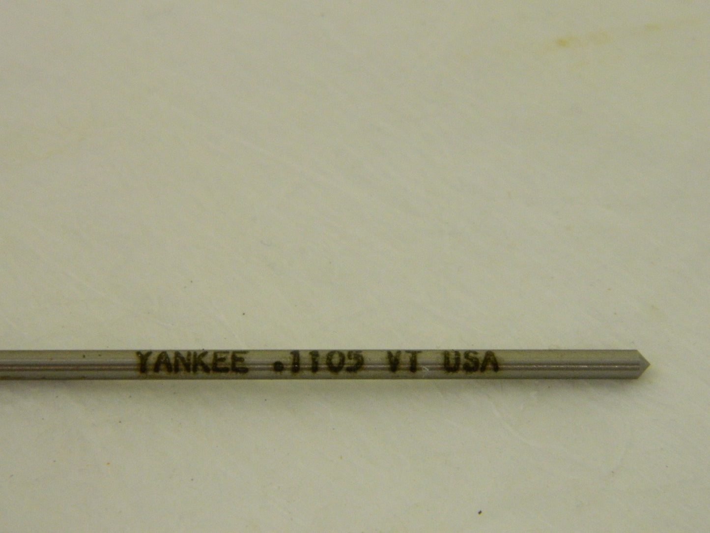 Yankee 0.1105" 4 Flute High Speed Steel Chucking Reamer 72011059