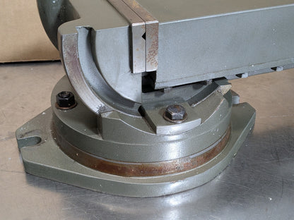 Gibraltar 2-Axis Angle Precision Machine Vise w/ Swivel Base 6" Jaw Width