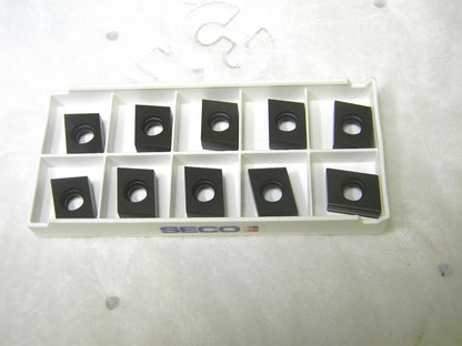 Seco Carbide Milling Inserts 335.181606M12 Grade-MP1500 Qty 10 35220