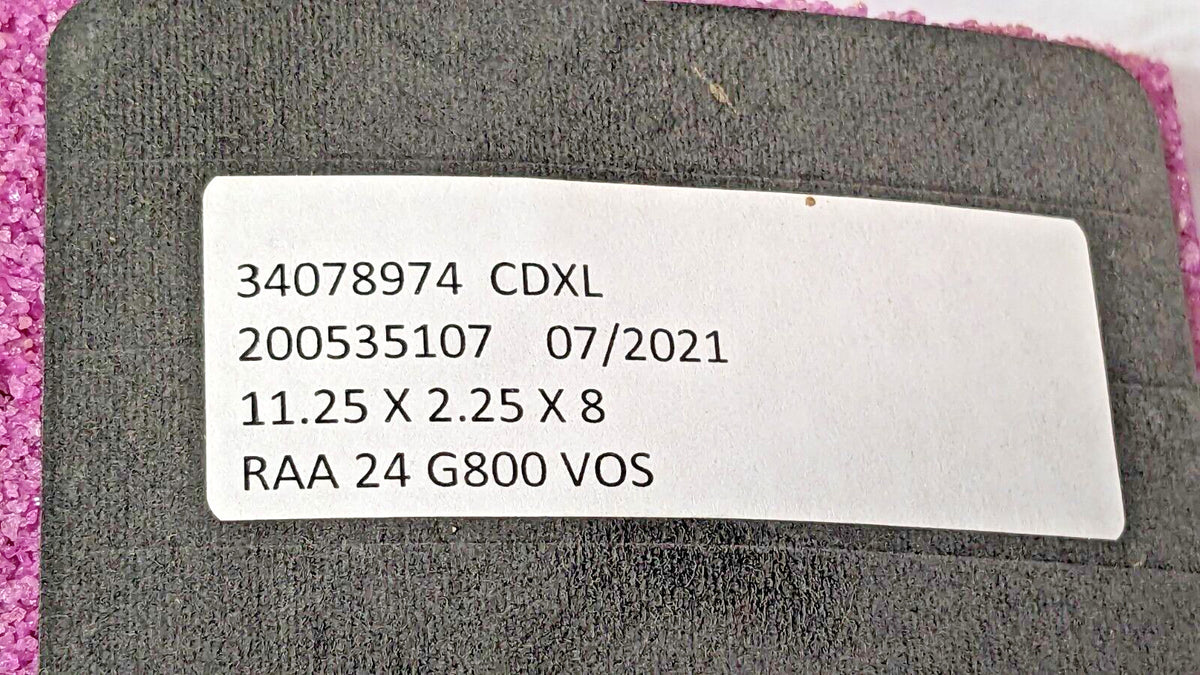 Radiac Abrasives Segment CDXL 11-1/4" X 2-1/4" X 8" 50T RAA24-G80