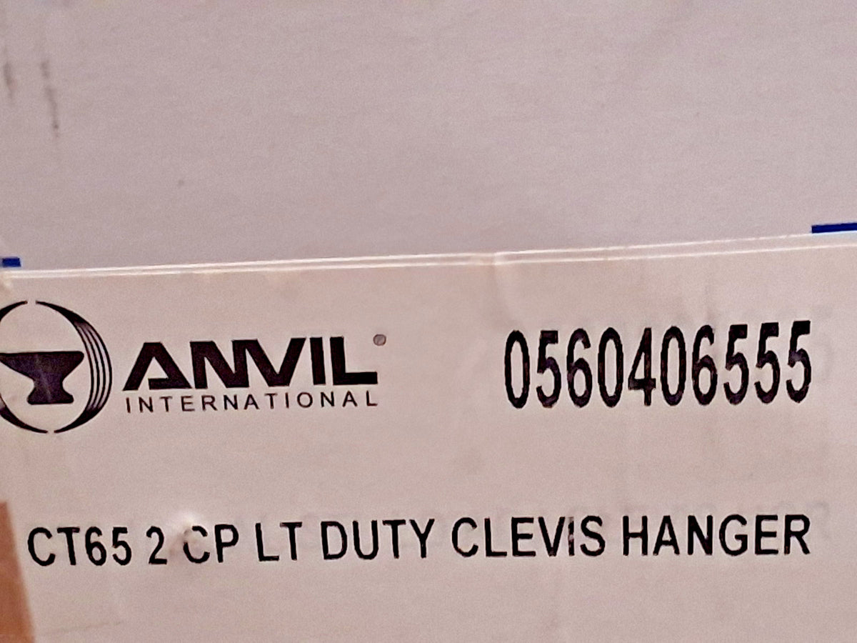 Anvil International Adjustable Clevis Hanger QTY5 2" Pipe 3/8" Rod 0560406555