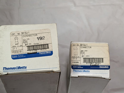 Thomas & Betts Russellstoll Connectors FS/FD 20A 125V 2P3W FS/FD QTY 2 3913U-1