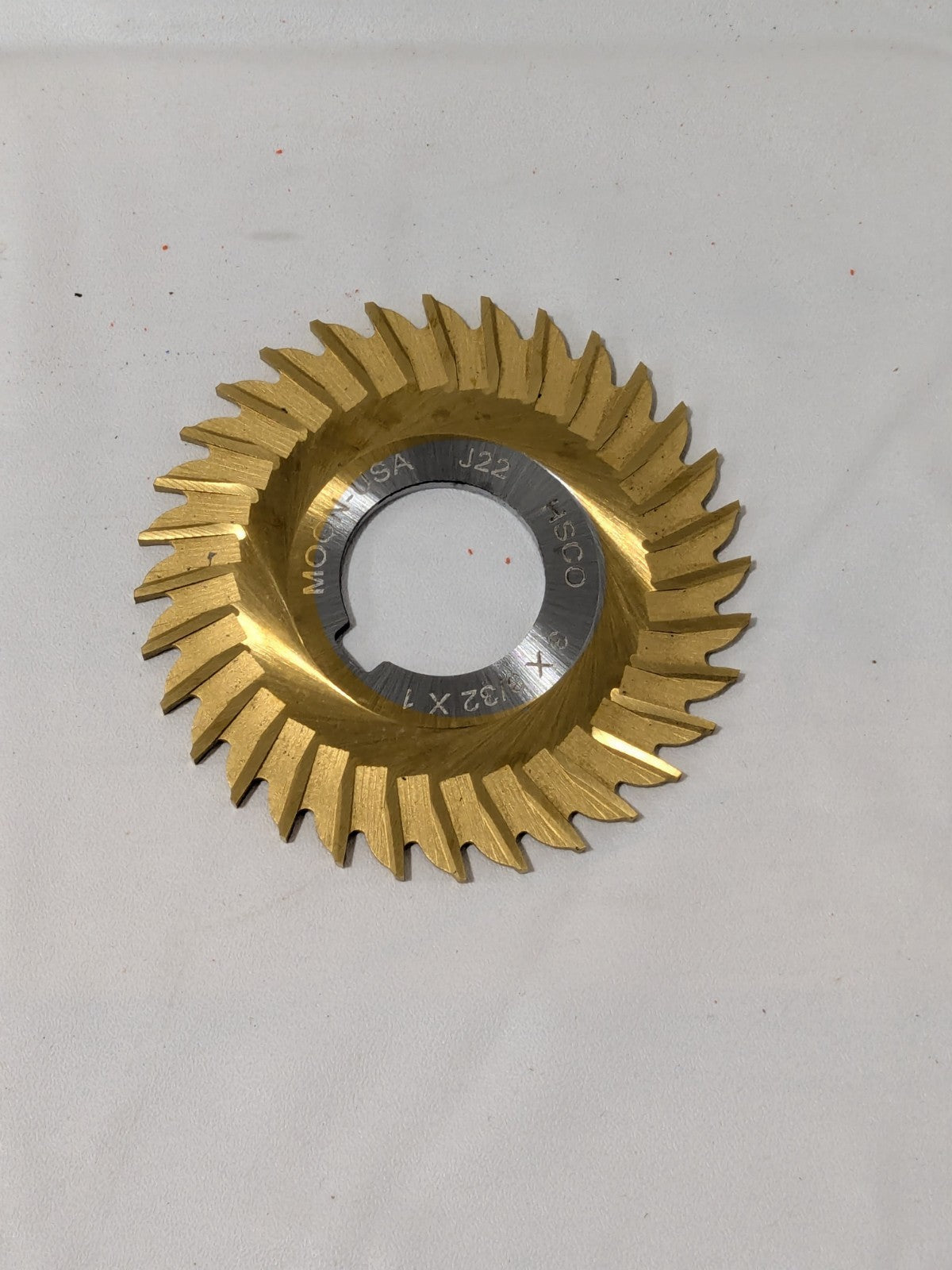 Moon Side Chip Saw: 3" Dia, 3/32" Thickness, 1" Hole, 32T CSS393-