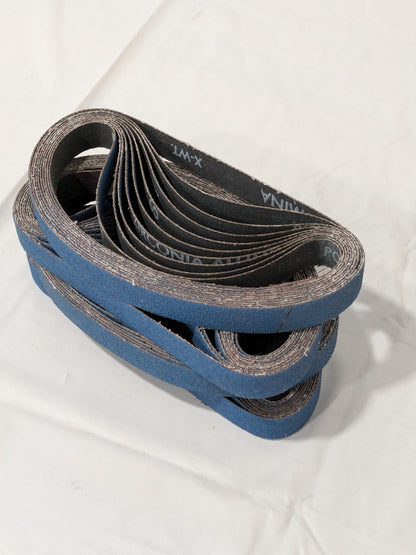 Norton Abrasive Belt: 3/4" Wide, 18" OAL, 60 Grit, ZA Qty 40 78072709590
