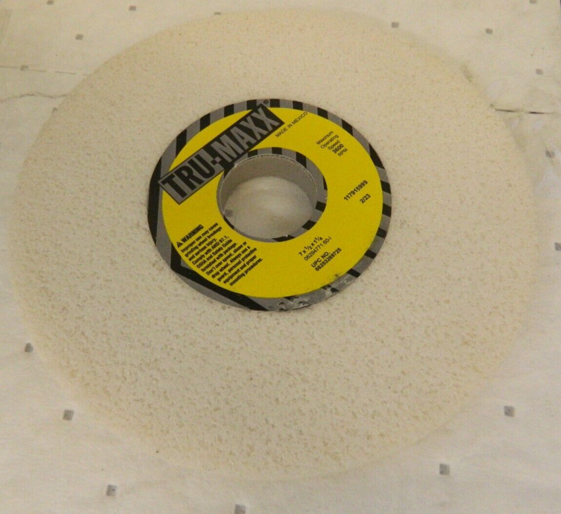 TRU-MAXX Surface Grinding Wheel 3pk: 7" Dia 60 Grit, I Hardness 66253269725