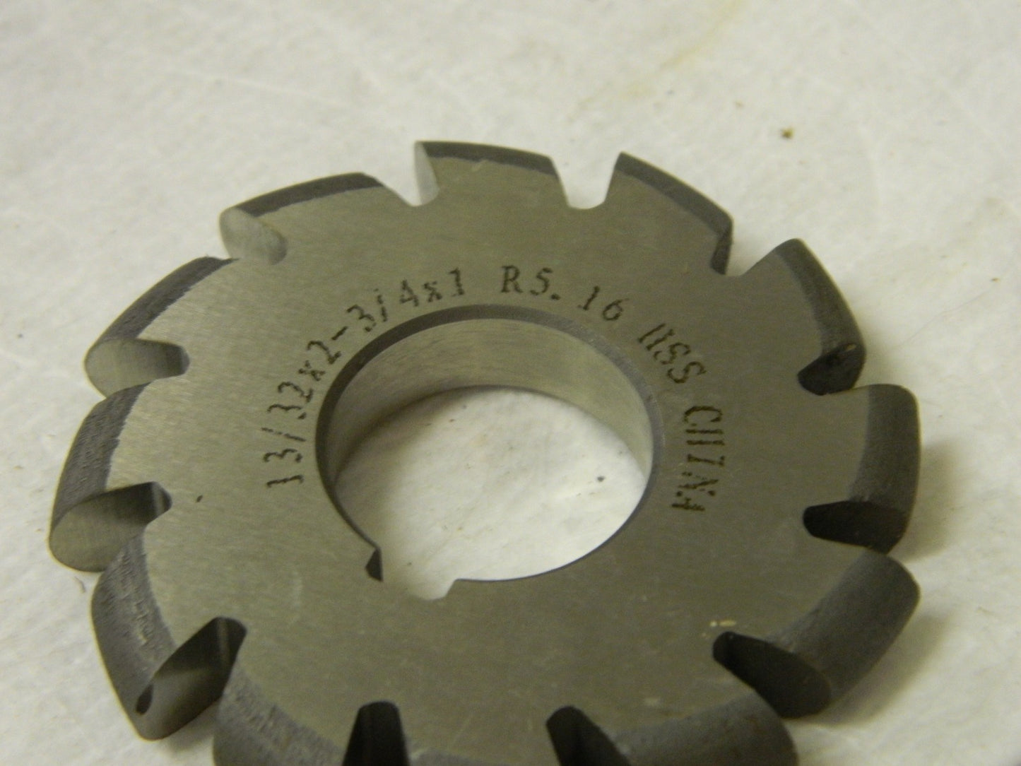 Precision Convex Radius Cutter 13/32" x 2-3/4" 12 Teeth R5.16 HSS 0317